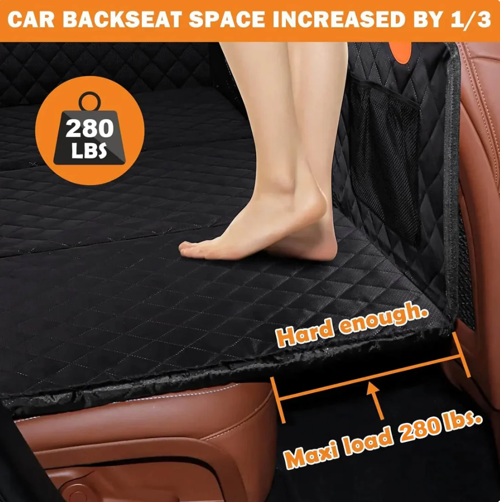 TailLuxe™- Hard Bottom Dog Car Seat Protector