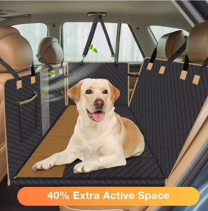 TailLuxe™- Hard Bottom Dog Car Seat Protector